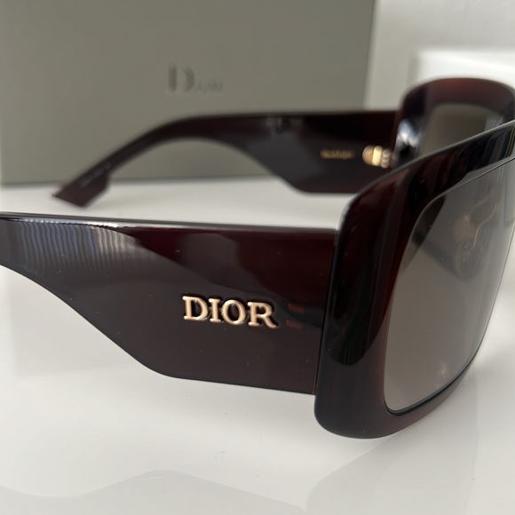 Dior DiorSoLight2 Sunglasses NWT C. 09Q Brown 61-20-130 New With Tags Mask RARE! - Picture 5 of 11